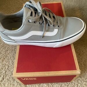 Van leather 8.5 grey